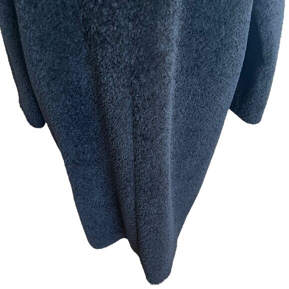 Eileen Fisher Coat Alpaca Suri Size S Small Boxy Button Up Sustainable Minimal - Picture 6 of 11